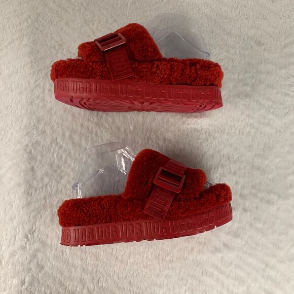 UGG Fluffita Women's Sheepskin Slide-On Slippers Size 5 - Picture 6 of 8